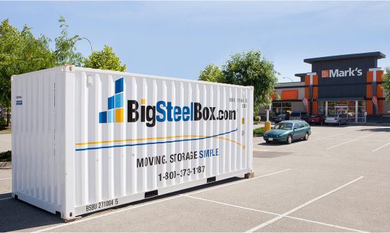 Retail storage for seasonal items - BigSteelBox
